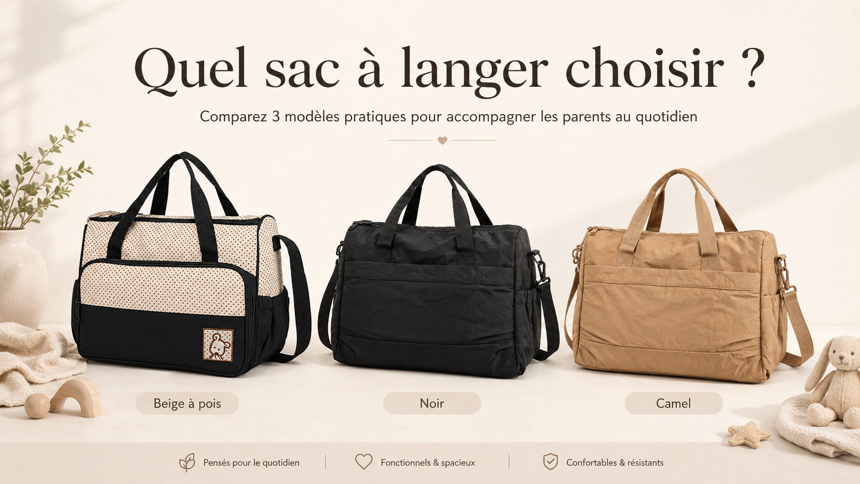 Comment choisir son sac à langer Image