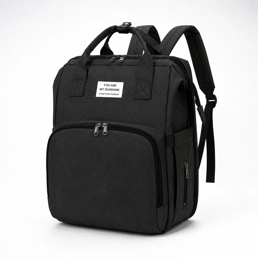Sac à dos à langer berceau pliable