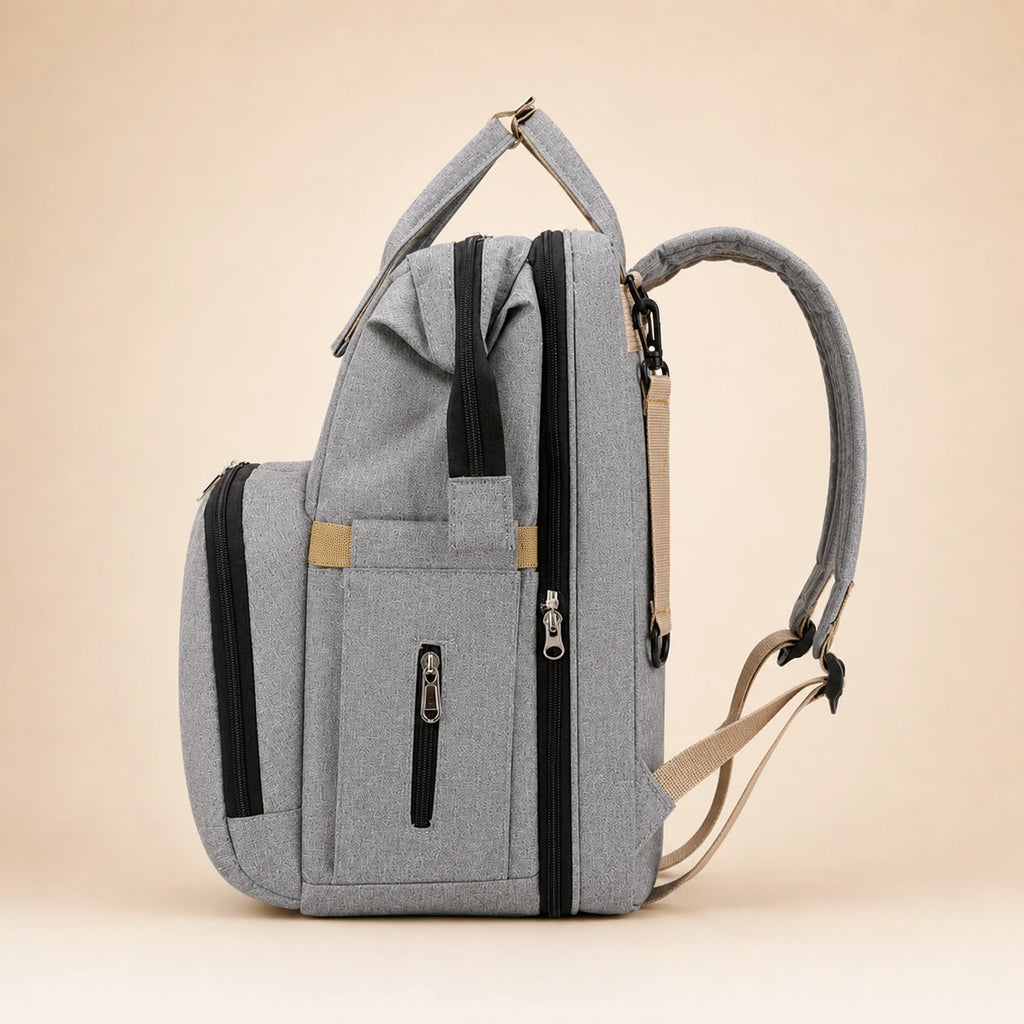 Sac à dos à langer berceau pliable