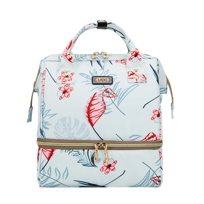 sac à dos à langer motif diamant multifonction - vue produit 9