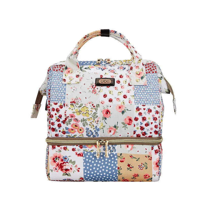 sac à dos à langer motif diamant multifonction - vue produit 10