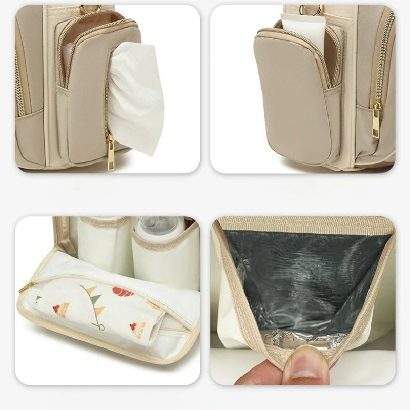 sac à dos à langer personnalisable - vue produit 4