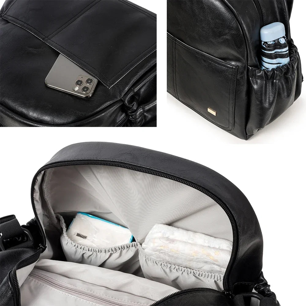 sac à dos à langer imperméable léger - vue produit 2