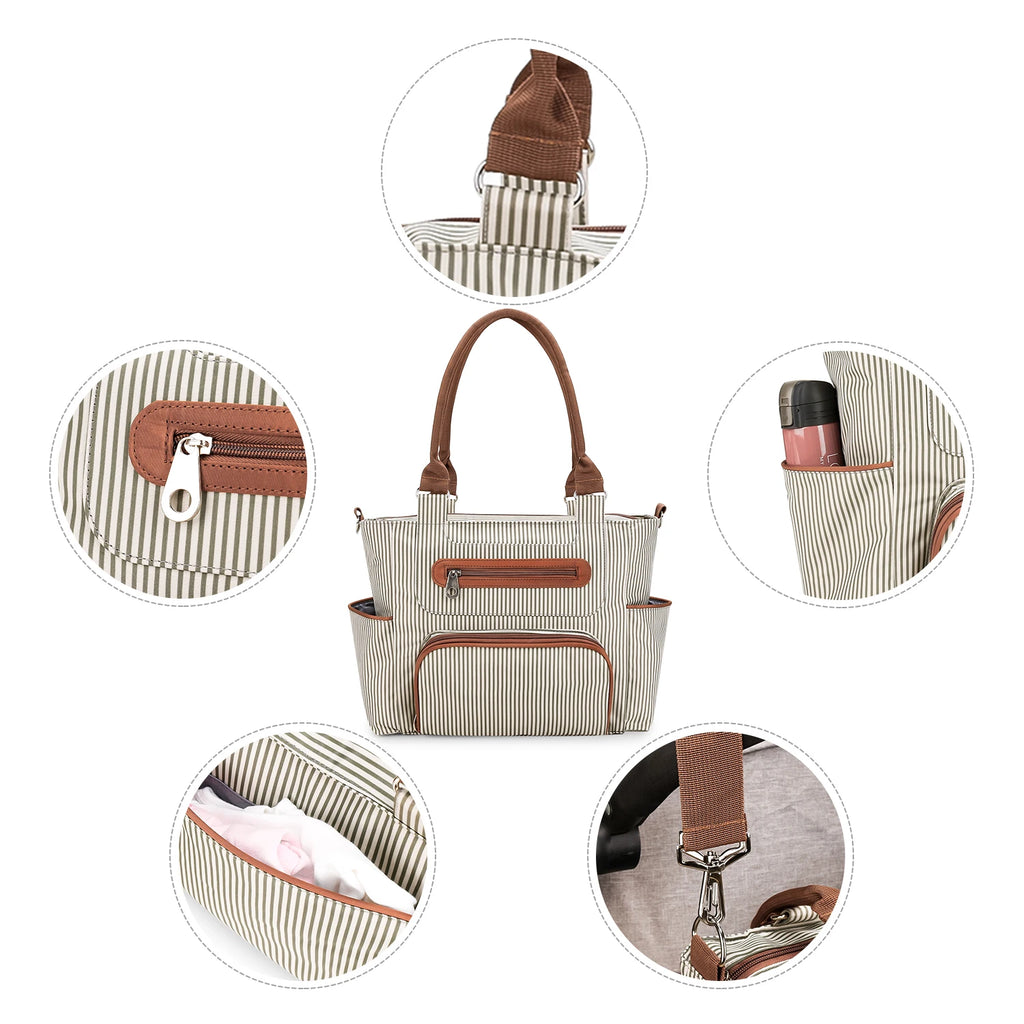sac à langer cabas set 7 pièces - vue produit 4
