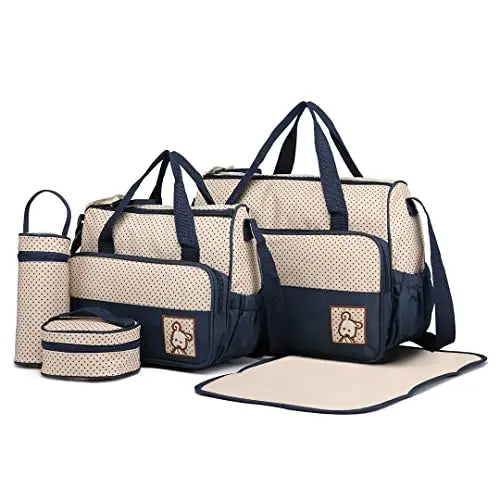 sac à langer set 5 pièces porte-biberon - vue produit 9