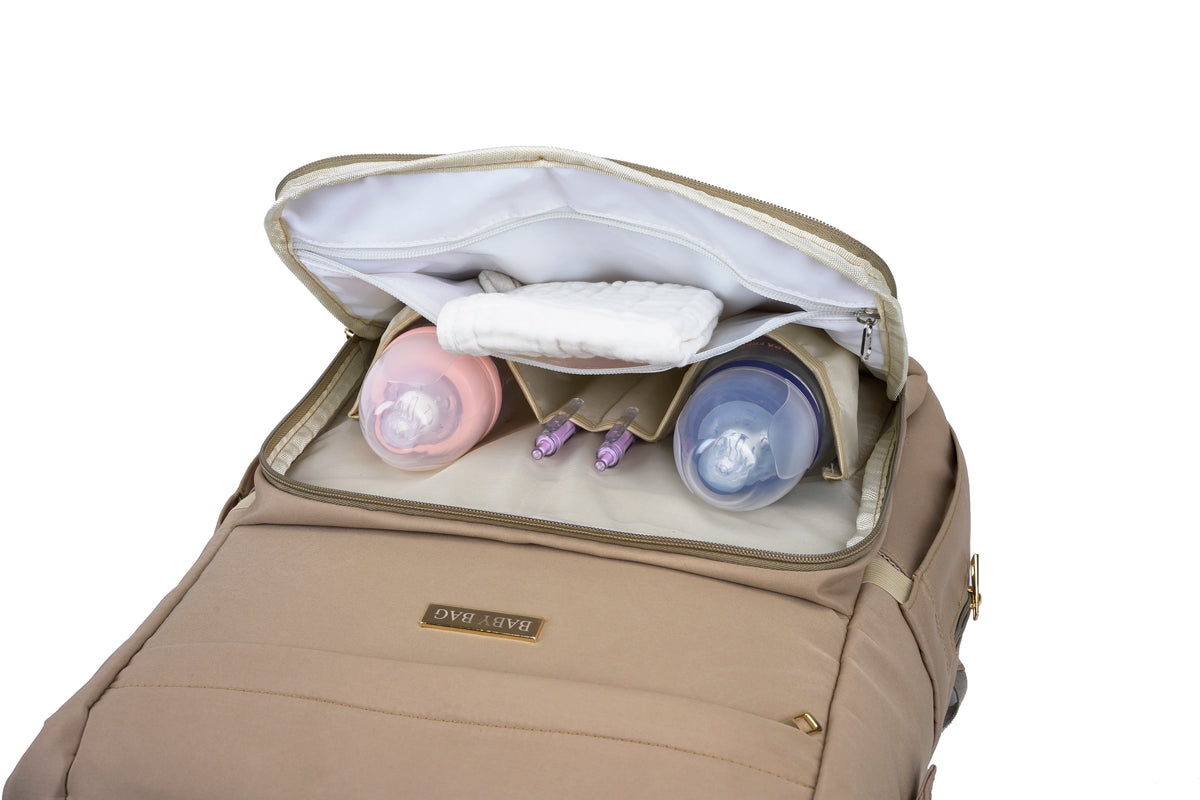sac à dos à langer isotherme biberon - vue produit 2