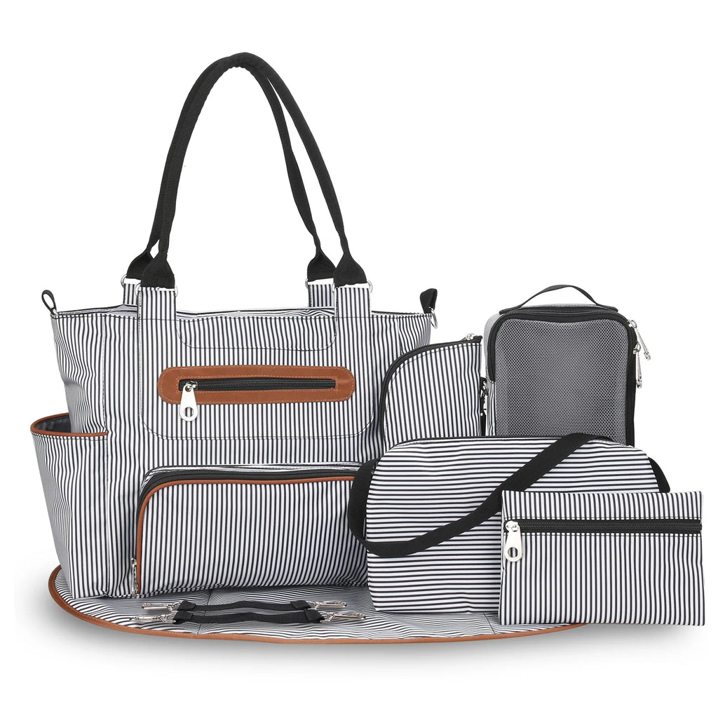 sac à langer cabas set 7 pièces - vue produit 5