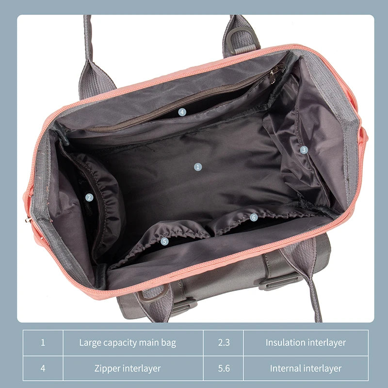 sac à langer bandoulière compact - vue produit 3