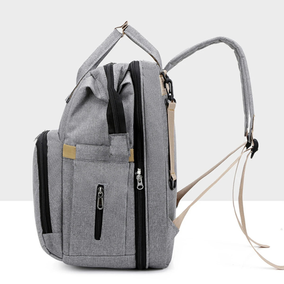 sac à dos à langer avec berceau pliable - vue produit 2