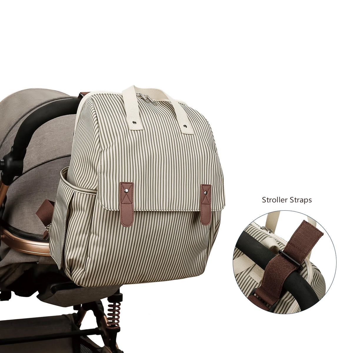 sac à dos à langer 3 en 1 avec matelas - vue produit 2