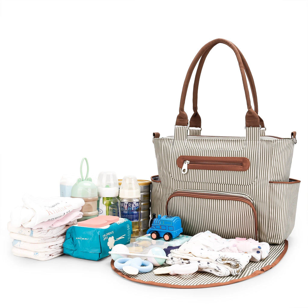 sac à langer cabas set 7 pièces - vue produit 3