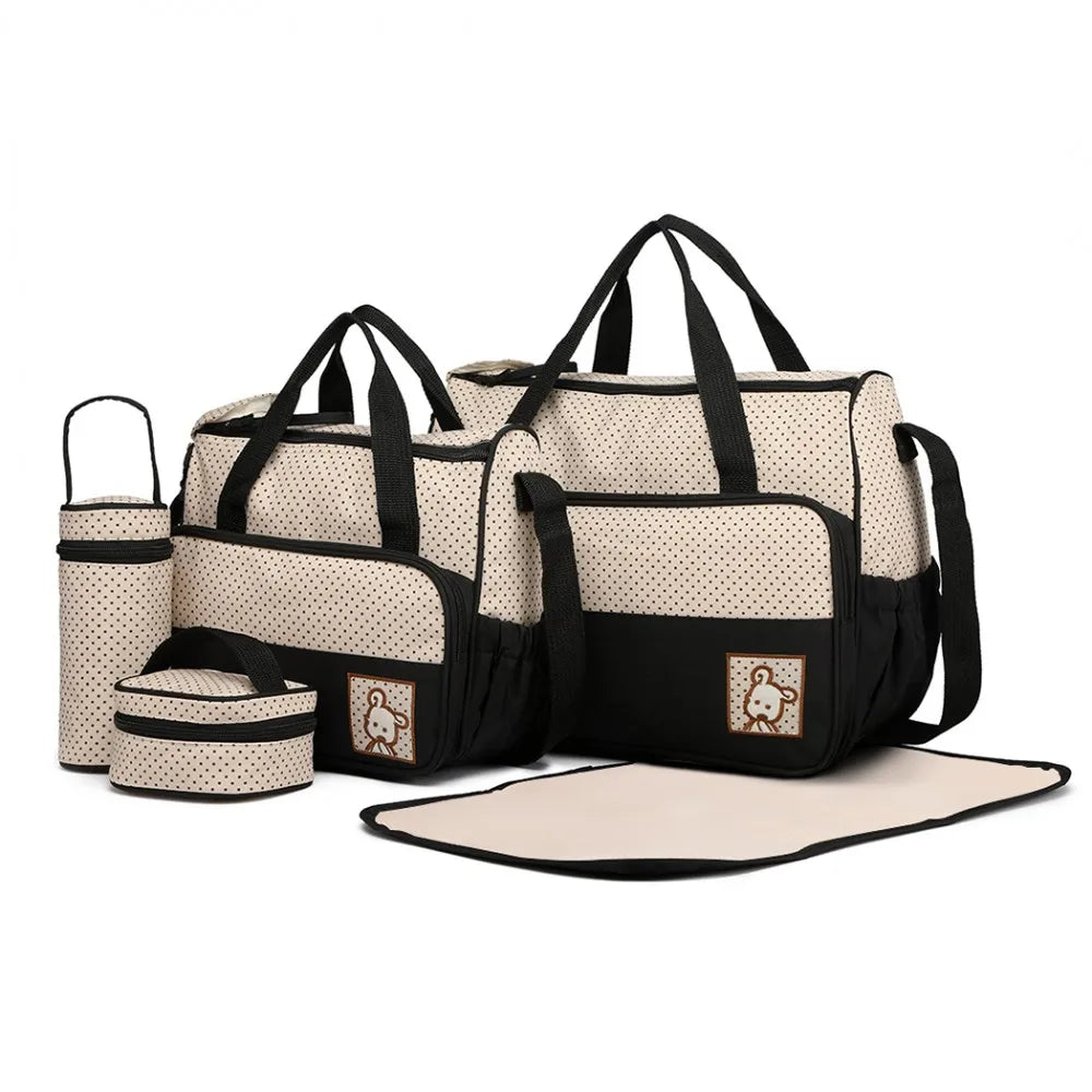 sac à langer set 5 pièces porte-biberon - vue produit 7