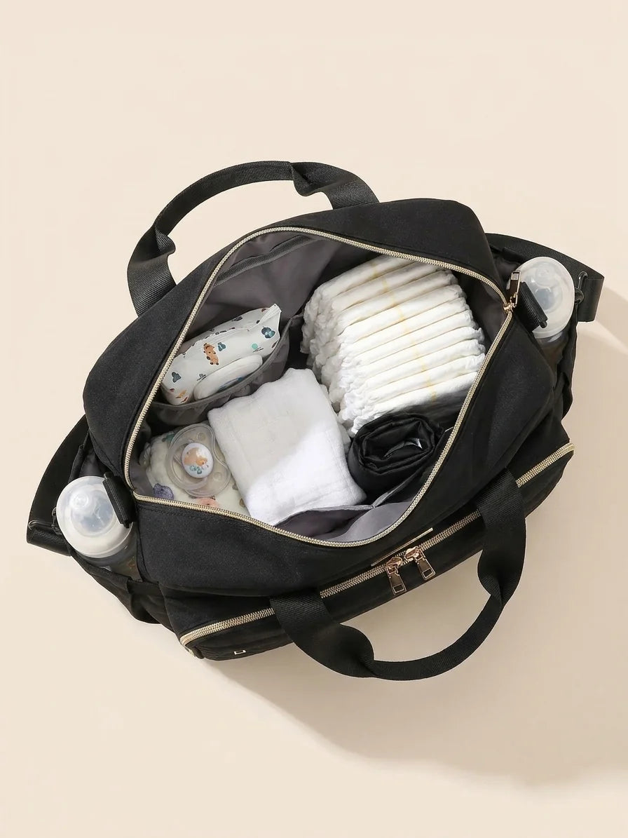 Sac à langer bandouliere isotherme - organisation intérieure zéro fouille pour parents