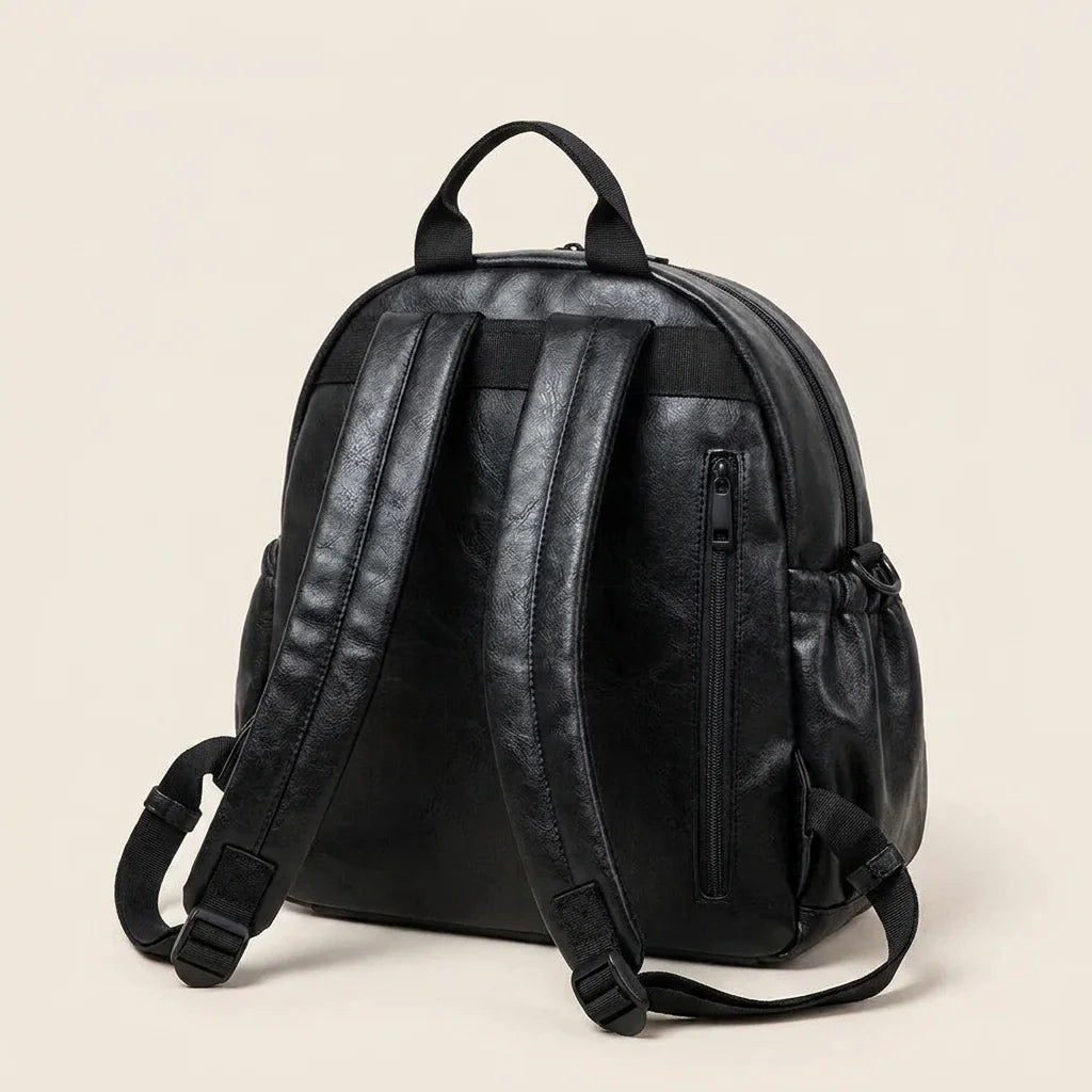 Sac à langer impermeable leger warm stone beige - système de portage et bretelles ergonomiques